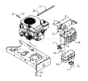 Page F Diagram and Parts List for 13BX694G401 1998 Yard Man Lawn Tractor